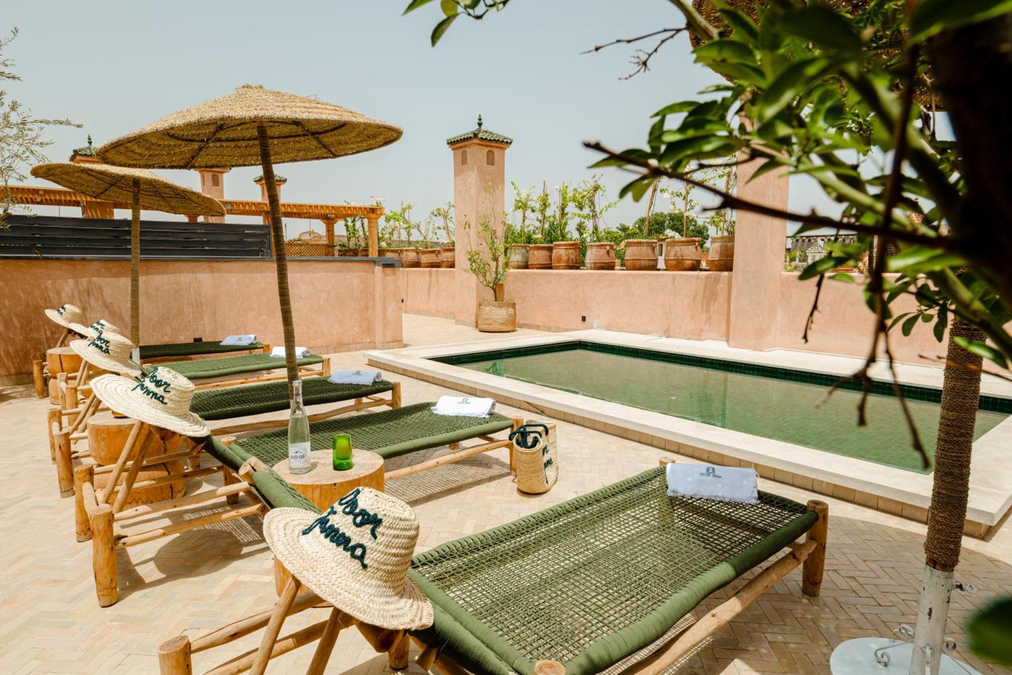 Hotel Door Janna Marrakesh Exterior foto